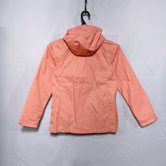 Columbia Girls Timber Pointe II Youth L Pink Omni- Tech Waterproof Jacket NWT - Picture 5 of 8
